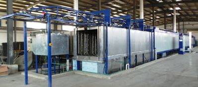 thermoplastic coating line
